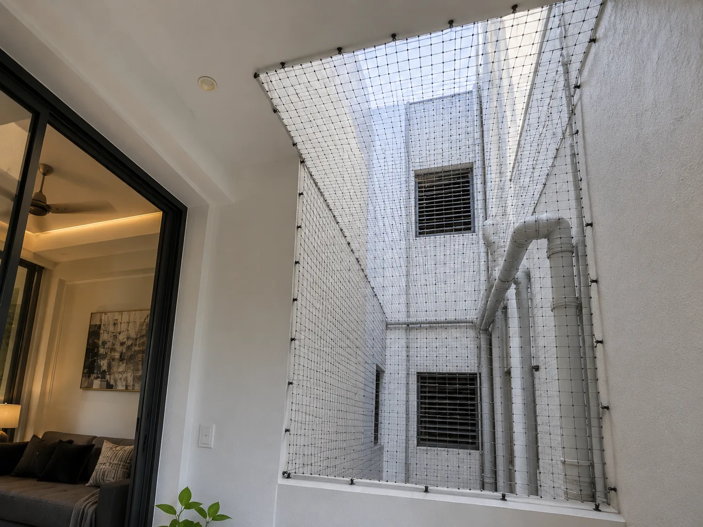 Duct Area Safety Nets Installation in Bangalore